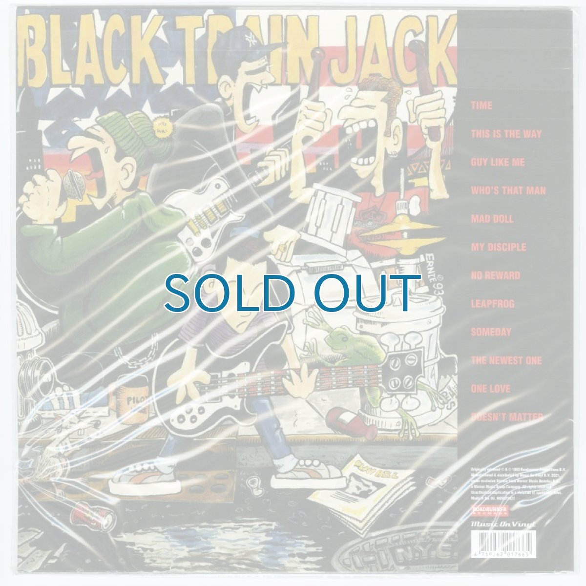 画像2: Black Train Jack / No Reward [EU Reissue LP | 180g Red Translucent | 1000LTD.] [12inch | MUSIC ON VINYL]【新品】 (2)