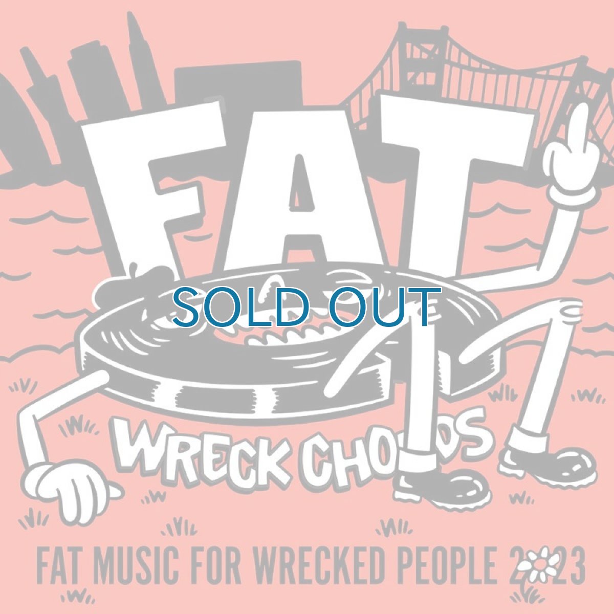 画像1: V.A. / Fat Music For Wrecked People 2023: Euro Version [US Orig.LP] [12inch | Fat Wreck Chords]【新品】 (1)