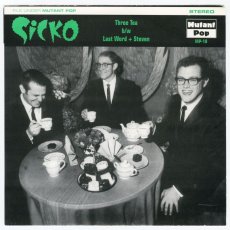 画像1: Sicko / Three Tea [US ORG.EP | Limited Edition] [7inch | Mutant Pop]【ユーズド】 (1)