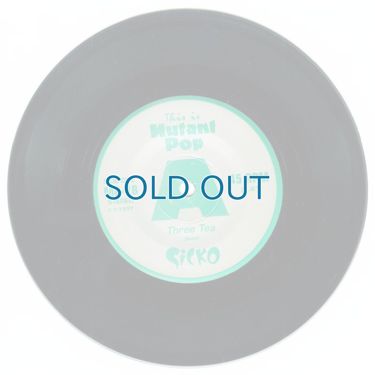 画像3: Sicko / Three Tea [US Repress EP] [7inch | Mutant Pop]【ユーズド】 (3)