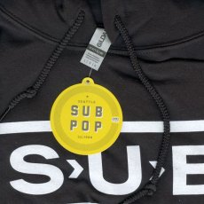 画像3: Sub Pop / Logo ブラック パーカー (3)