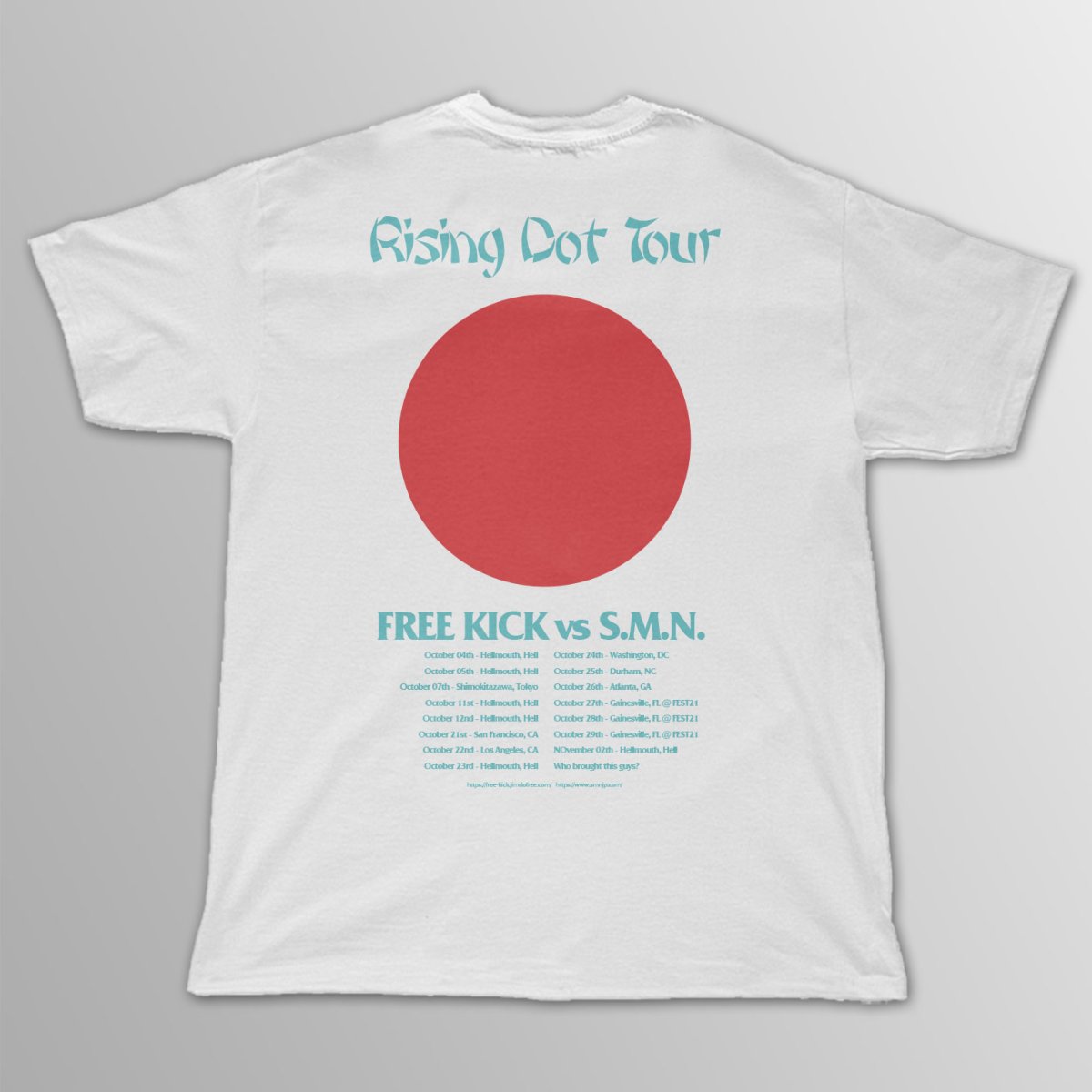 画像1: Raising Dot Tour T/S (1)