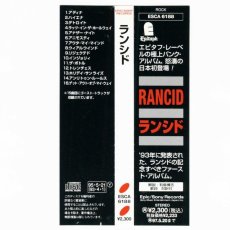 画像5: 【日本盤】Rancid / Rancid [JPN ORG.LP] [CD | Epic]【ユーズド】 (5)