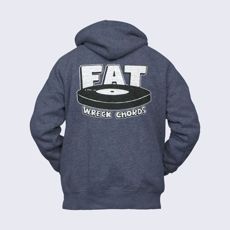 29296363新品未使用　FAT Wreck Chords 黒XL Fat Wreck Chords / Logo Zip パーカー [ダークグレー] - PUNK MART