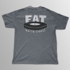 画像1: Fat Wreck Chords / Logo グレイ T/S (1)