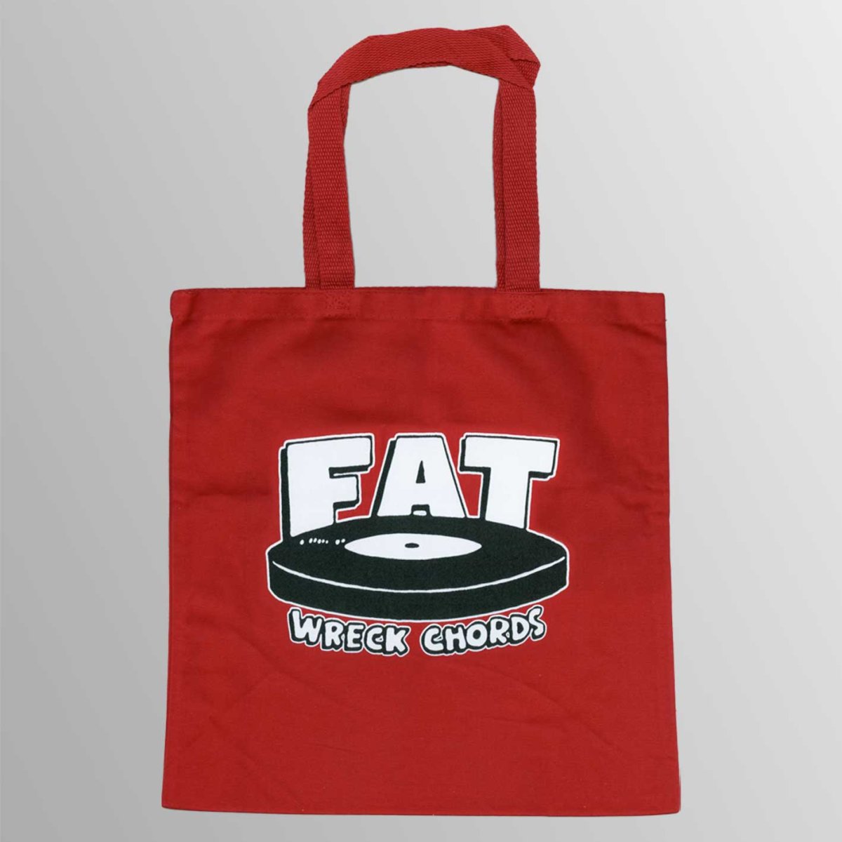 画像1: Fat Wreck Chords / レコード・トート レッド (1)