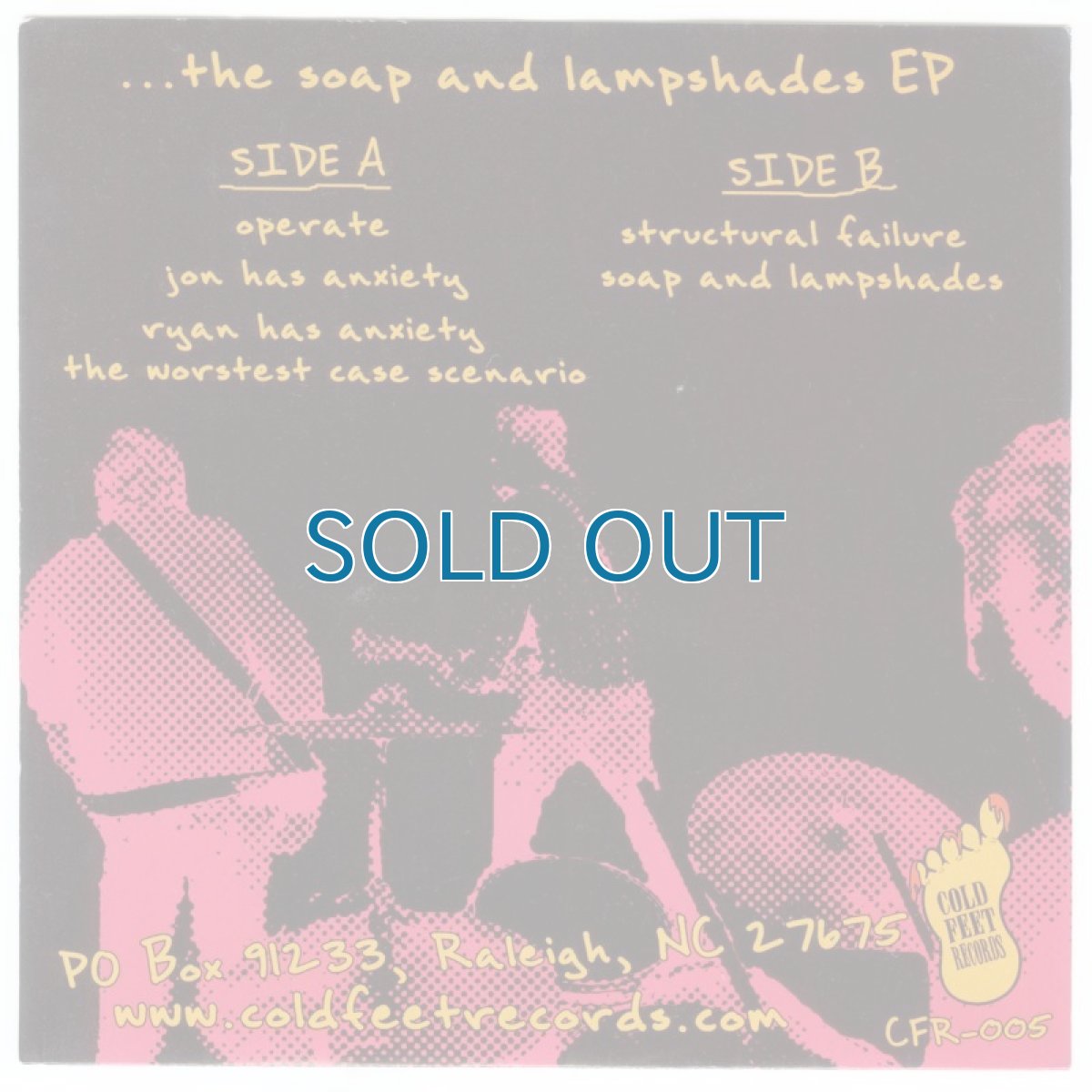 画像2: The Dopamines / ...The Soap And Lampshades EP [US Orig.EP] [7inch | Cold Feet]【ユーズド】 (2)