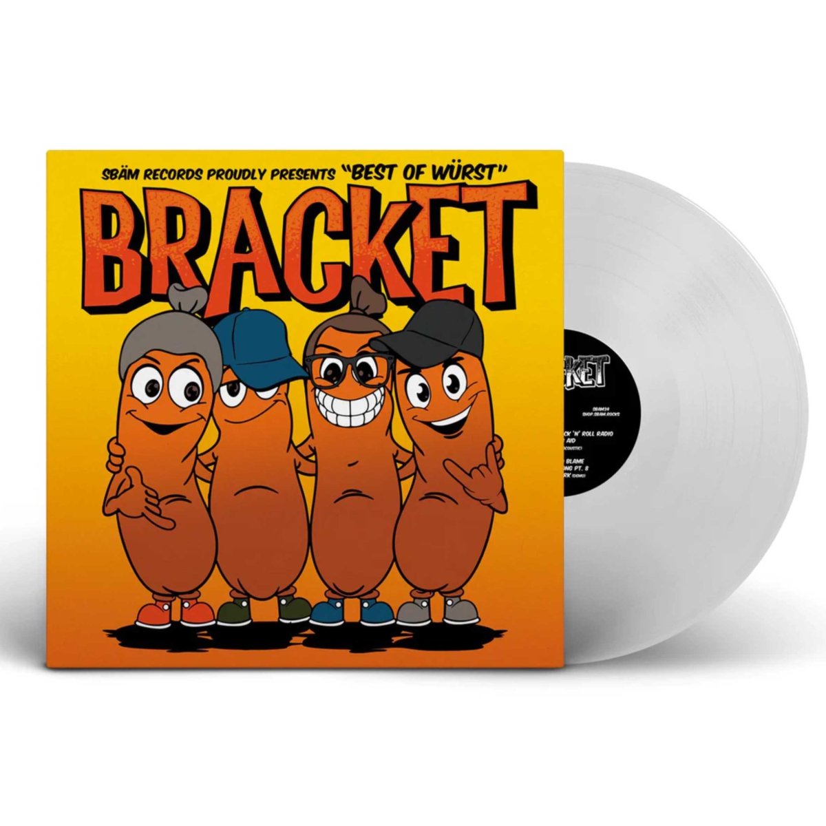 画像1: Bracket / Best Of Würst [Europe Repress LP | White][12inch | Thousand Islands]【新品】 (1)