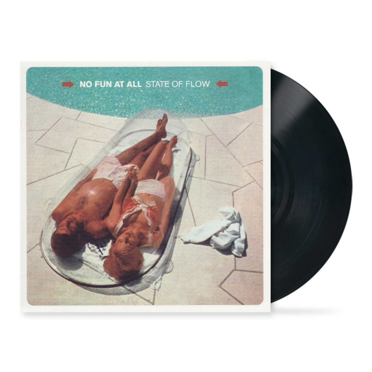 画像1: No Fun At All / State Of Flow [EU Reissue LP | 600ltd. Black Vinyl][12inch | La Agonía De Vivir]【新品】 (1)