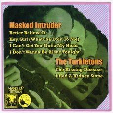 画像2: Masked Intruder | The Turkletons / Sprit [US Repress EP | Blue] [7inch | Rad Girlfriend]【ユーズド】 (2)