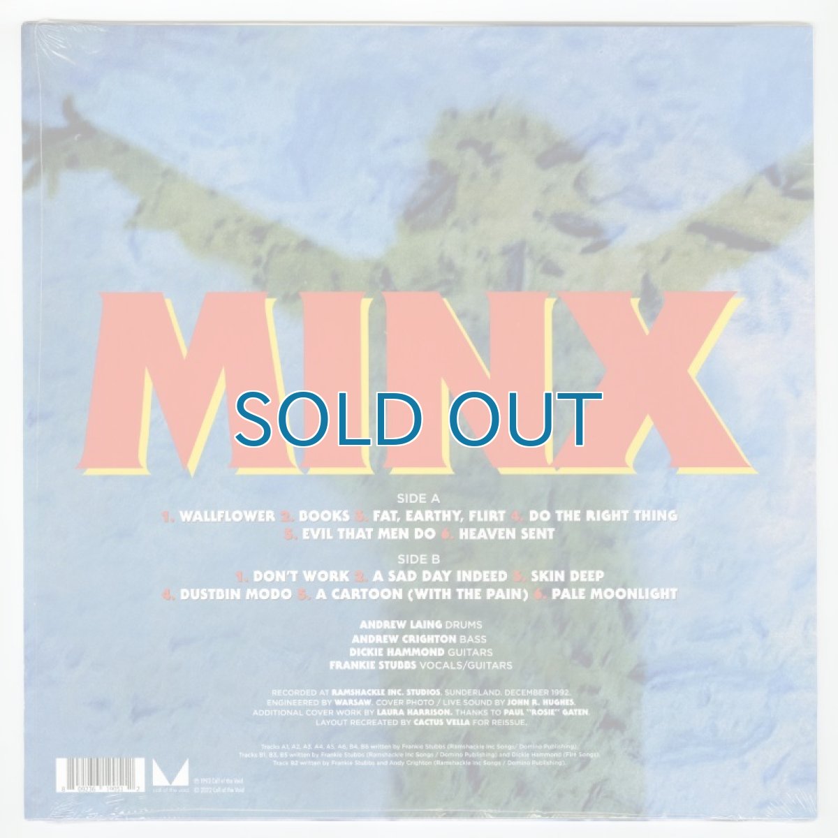 画像2: Leatherface / Minx [UK Reissue LP | Red Disk | Still in Shrink] [12inch | Call Of The Void]【ユーズド】 (2)