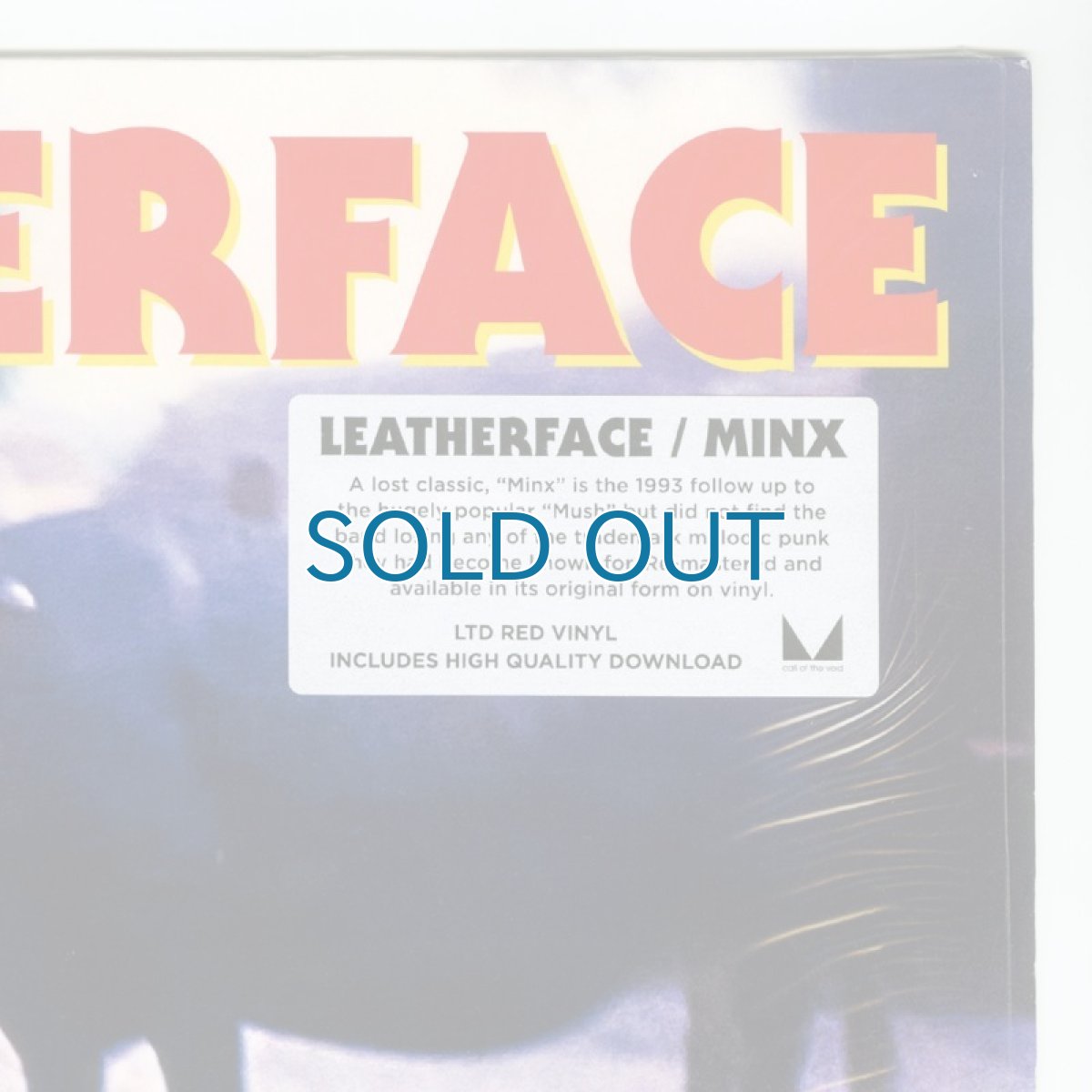 画像8: Leatherface / Minx [UK Reissue LP | Red Disk | Still in Shrink] [12inch | Call Of The Void]【ユーズド】 (8)