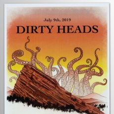 画像2: Dirty Heads / Red Rocks 2019 ポスター [w/ The Interrupters, Dreamers, Bikini Trill] (2)