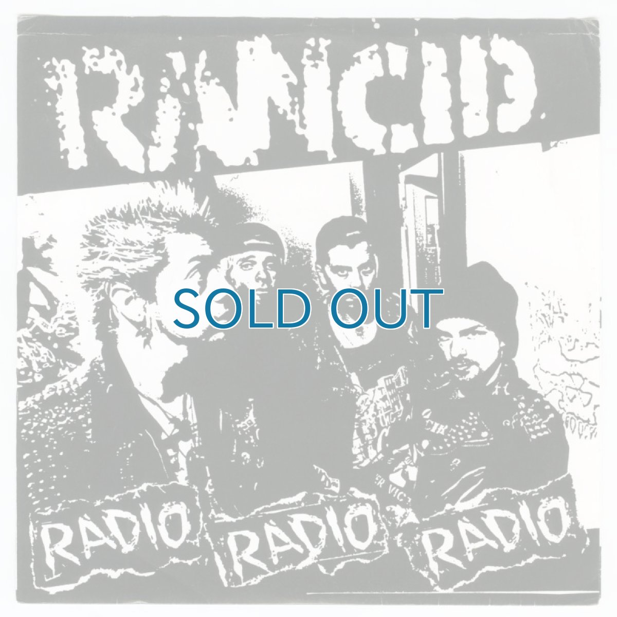 画像1: Rancid / Radio Radio Radio [US ORG.EP | 1st Press] [7inch | Fat Wreck Chords]【ユーズド】 (1)