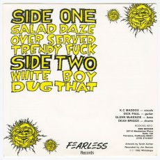 画像2: White Kaps / Salad Daze [US Orig.EP] [7inch | Fearless]【ユーズド】 (2)