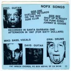 画像2: NOFX / The P.M.R.C. Can Suck on This [US Orig.EP] [7inch | Fat wreck | 4th Press 5000 ltd.]【ユーズド】 (2)