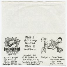 画像2: Budget / Who Poured Beer In My Shoe [US Orig.EP][7inch | Mindpower]【ユーズド】 (2)