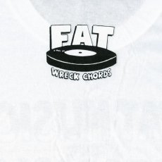 画像4: Fat Wreck Chords / Fat Music For Fat People ホワイト T/S (4)