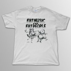 画像1: Fat Wreck Chords / Fat Music For Fat People ホワイト T/S (1)