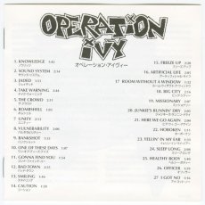 画像5: 【日本盤】Operation Ivy / Operation Ivy  [JPN Reissue+Inner] [CD | Sony Music]【ユーズド】 (5)