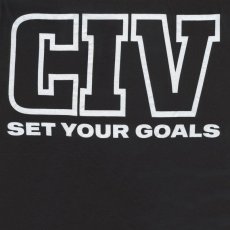 画像3: CIV / Set Your Goals ブラック T/S 【Mサイズ】【ユーズド】 (3)