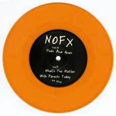 画像3: NOFX / Pods And Gods [US Orig.EP | Orange] [7inch | Fat Wreck]【ユーズド】 (3)