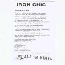 画像3: Iron Chic | Pacer / Sprit [UK Org.EP | Yellow | 2nd Press | 300ltd.] [7inch | All In Vinyl]【ユーズド】 (3)