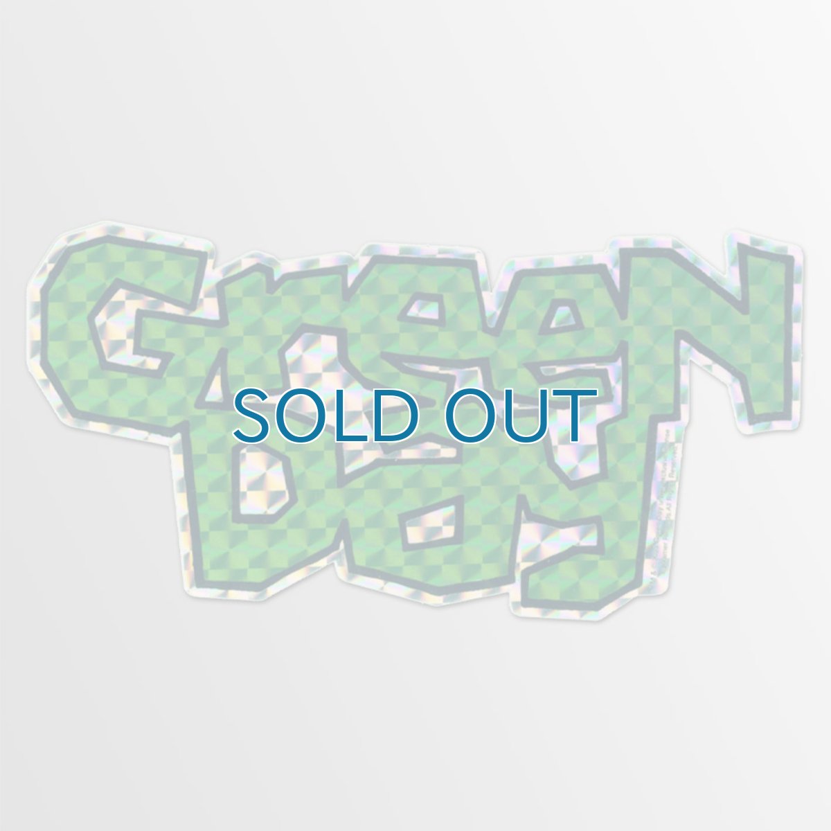 画像1: Green Day  / Prismatic Logo by Rock Roll Repeat ステッカー (1)