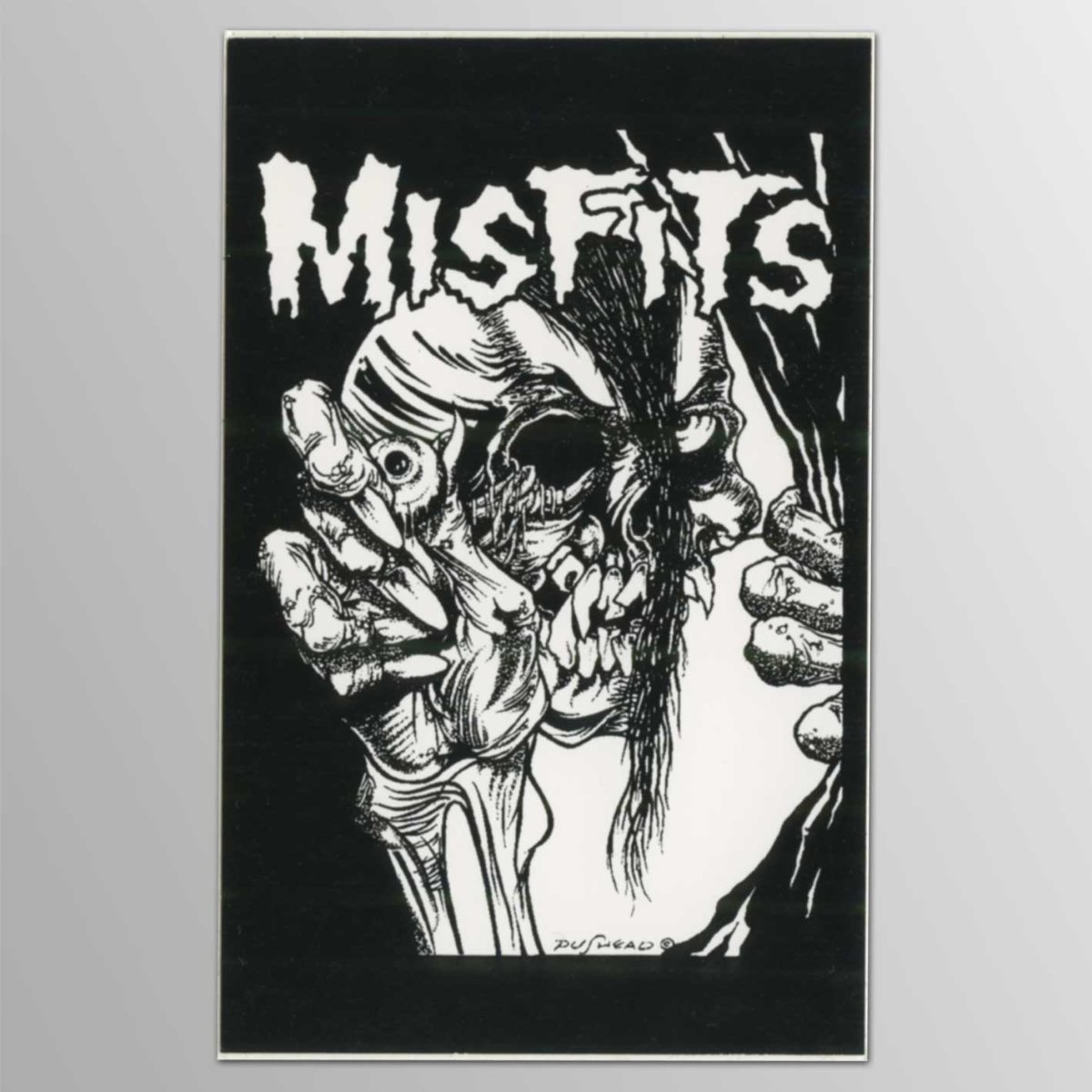 画像1: The Misfits / Skull Holding Eyeball ステッカー (1)