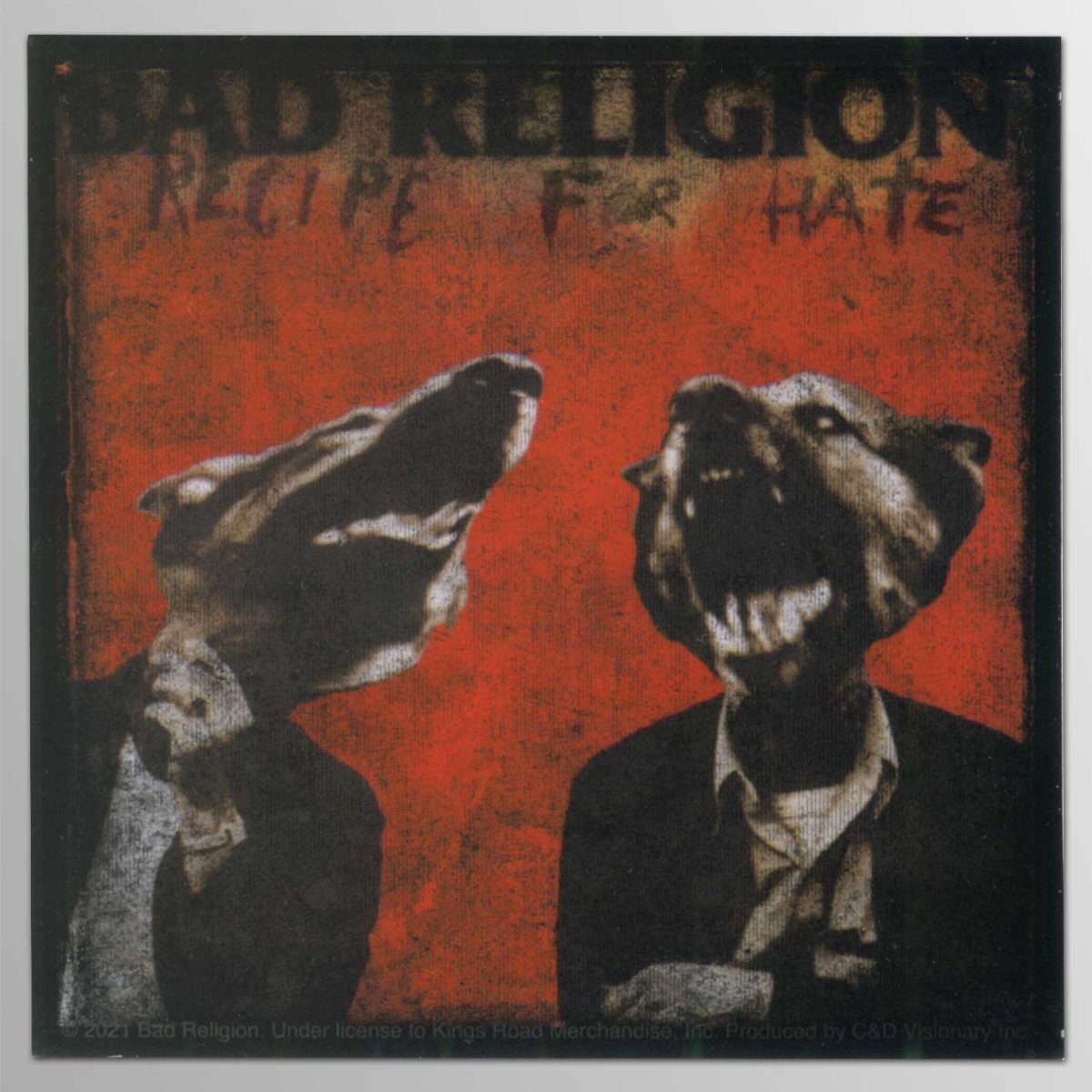 画像1: Bad Religion / Recipe for Hate ステッカー (1)