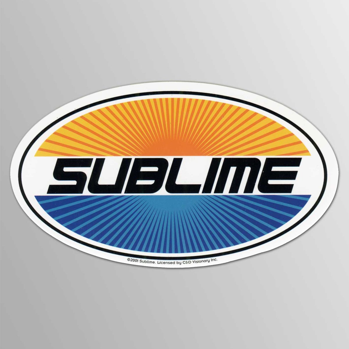 画像1: Sublime / Oval ステッカー (1)