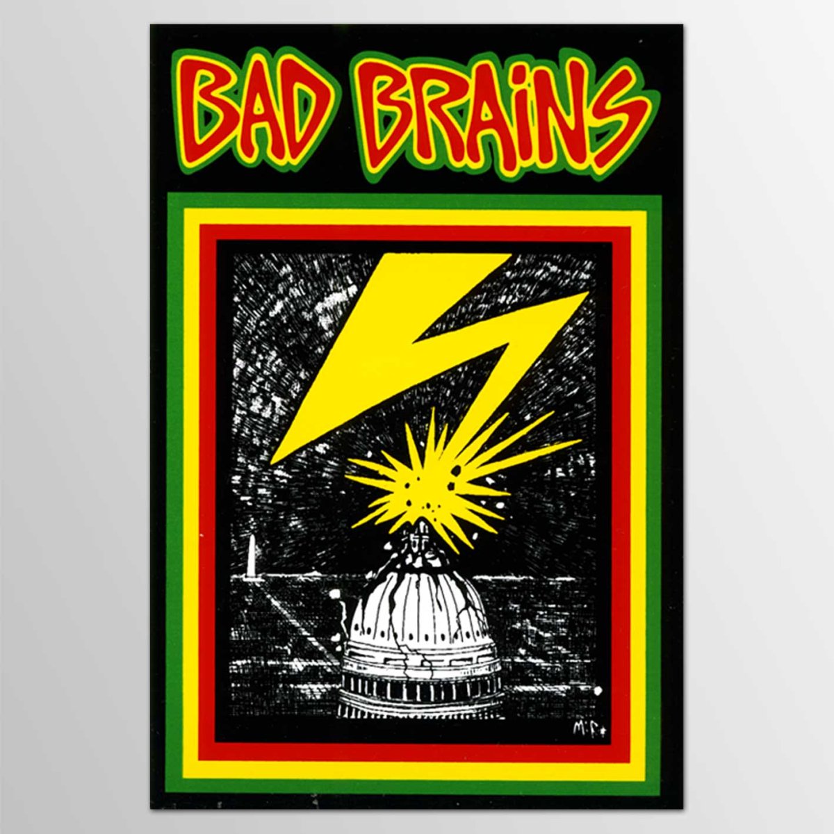 画像1: Bad Brains / Lightning Bolt ステッカー (1)