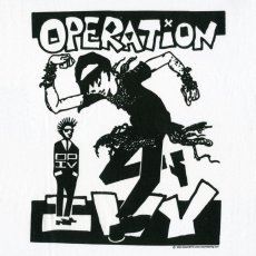 画像3: Operation Ivy / Skankin' ホワイト T/S【Mサイズ】【デッドストック】 (3)