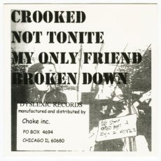 画像2: Slapstick / Crooked [US Repress EP | Glued Pocket Cover][7inch | Dyslexic]【ユーズド】 (2)