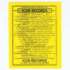 画像3: The Exceptions / Flowering Scrunch [US Orig.EP][7inch | Icon]【ユーズド】 (3)