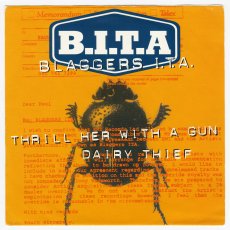 画像1: Blaggers I.T.A. / Thrill Her With A Gun [UK Org.EP | Orange | 1000 lmtd.] [7inch | Damaged Goods]【ユーズド】 (1)