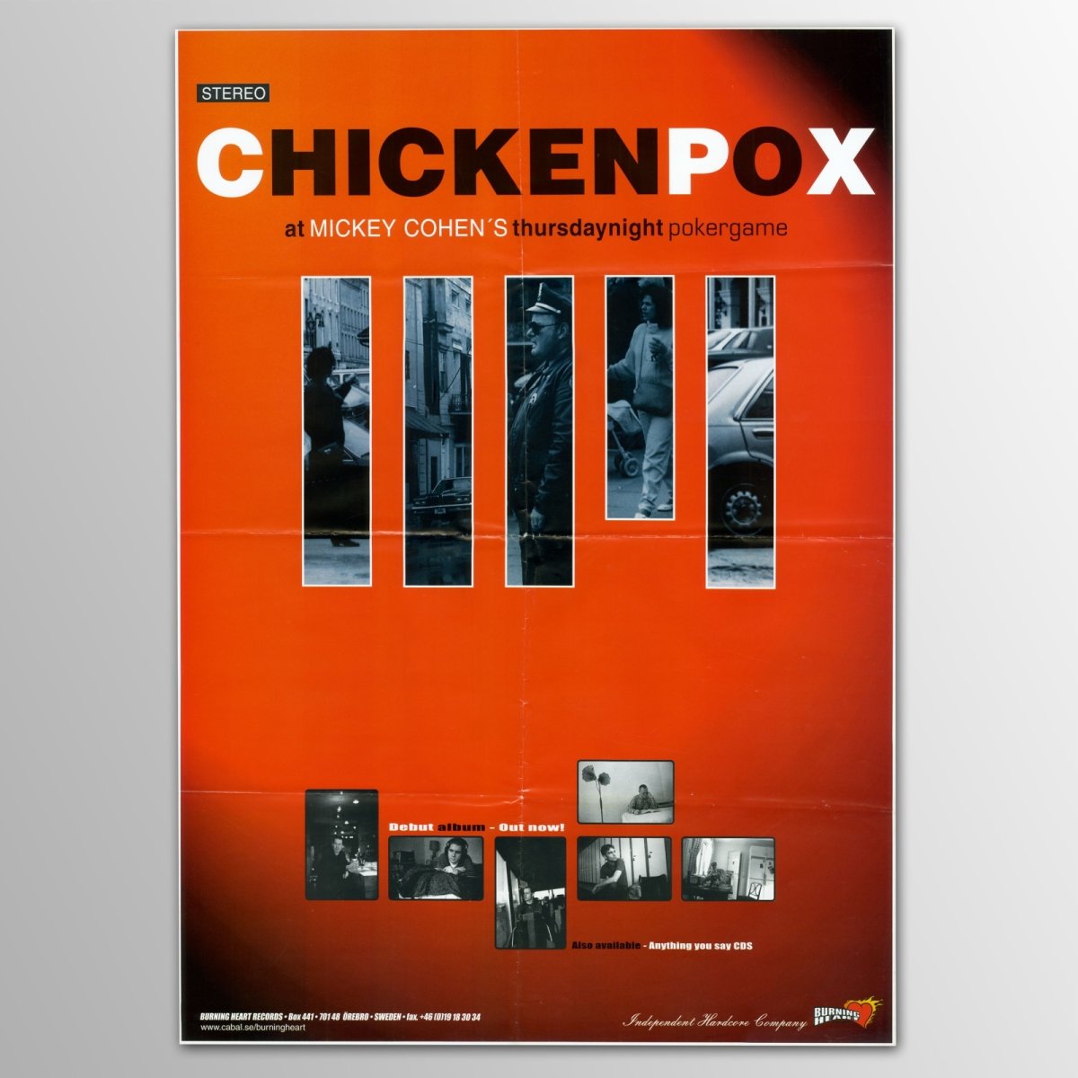 画像1: Chickenpox / At Mickey Cohen’s Thursdaynight Pokergame ポスター (1)