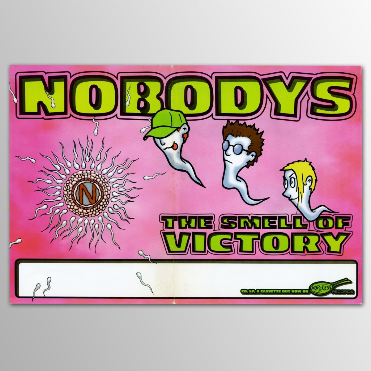 画像1: Nobodys / The Smell Of Victory ポスター (1)