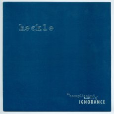 画像1: Heckle / The Complicated Futility Of Ignorance [US Orig.LP][12inch | Hopeless]【ユーズド】 (1)