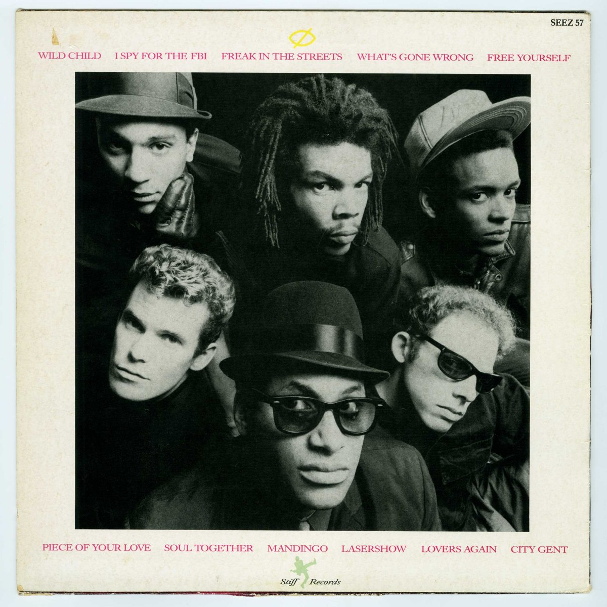 画像2: The Untouchables / Wild Child [UK Orig.EP | Die Cut][12inch | Stiff]【ユーズド】 (2)