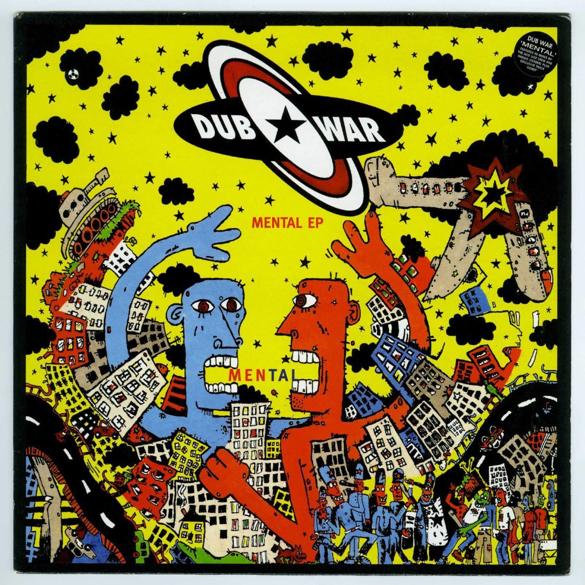 画像1: Dub War / Mental EP [UK Orig.EP] [12inch | Earache]【ユーズド】 (1)