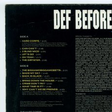 画像10: The Hard Corps / Def Before Dishonor [EU ORG.LP] [12inch | Interscope]【ユーズド】 (10)