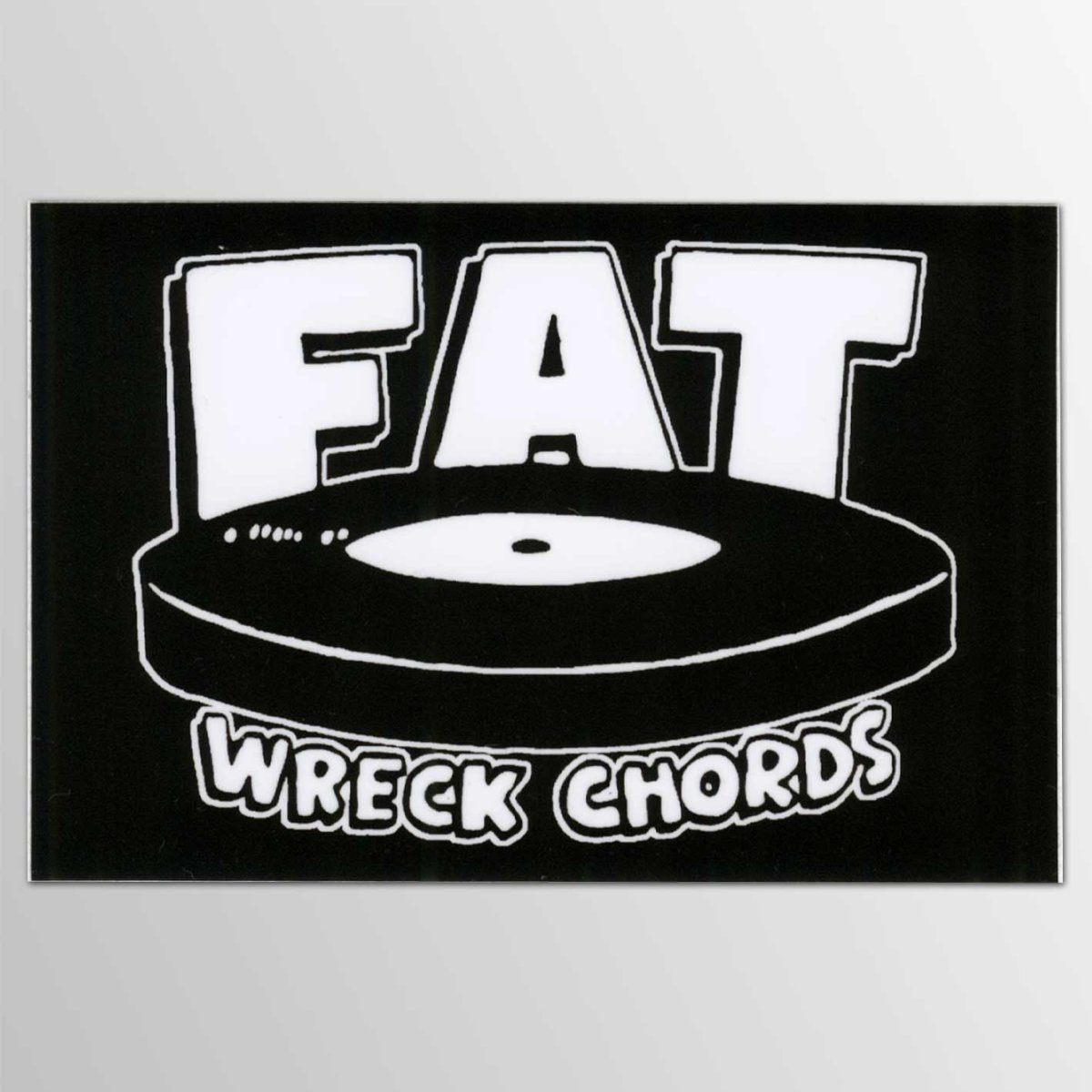 画像1: Fat Wreck Chord / Fat Wreck Chord BK ステッカー (1)