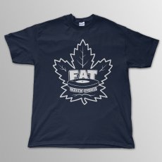 画像1: Fat Wreck Chords / Maple Leaf ネイビー T/S (1)