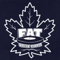 画像3: Fat Wreck Chords / Maple Leaf ネイビー T/S (3)