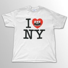 画像1: Fat Wreck Chords / I Love Fat NY ホワイト T/S (1)