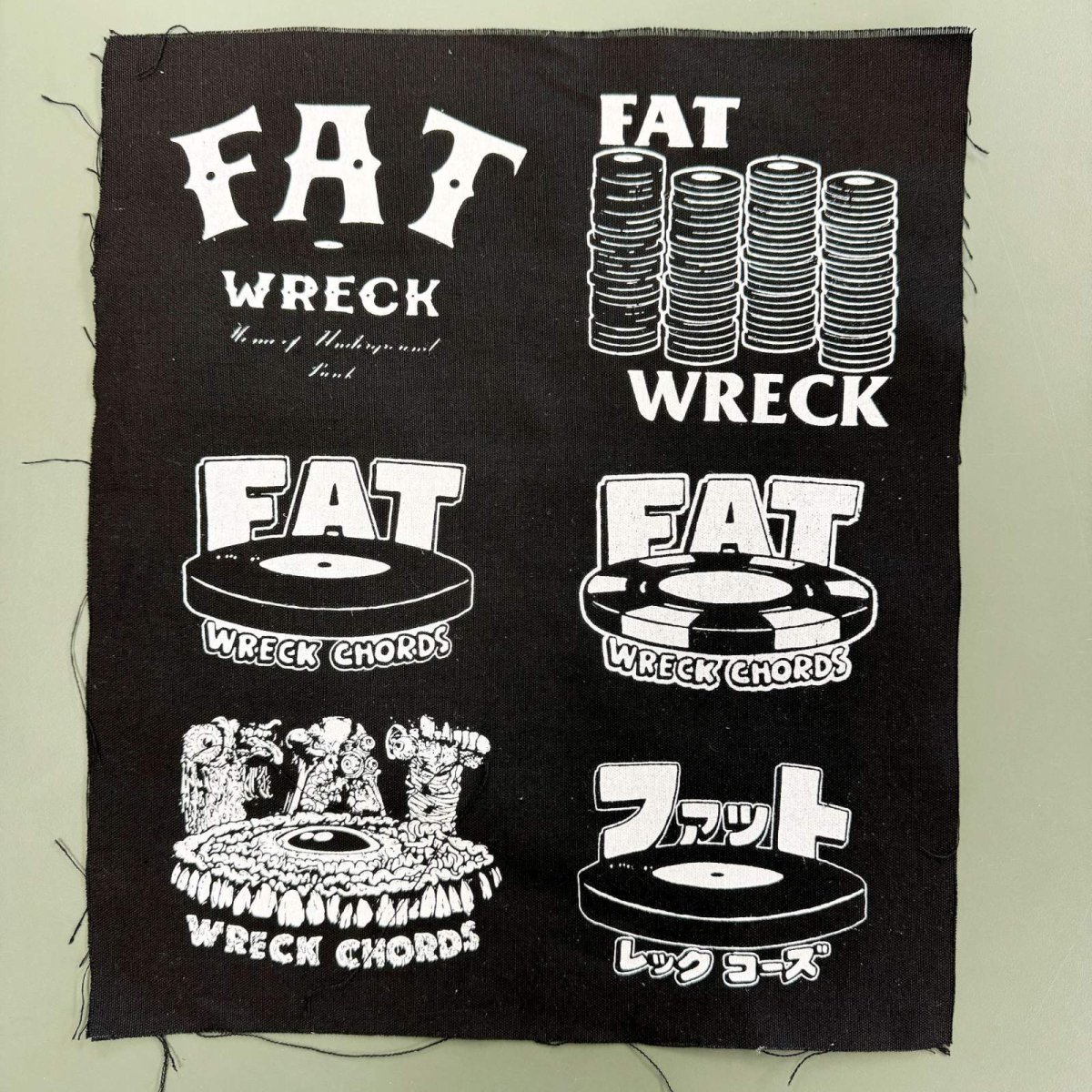 画像1: Fat Wreck Chords / パッチシート (1)
