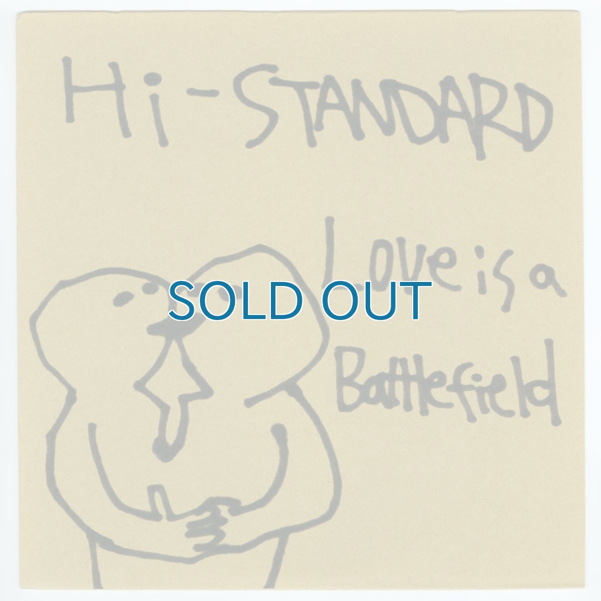 画像1: 【日本盤】Hi-Standard / Love Is A Battlefield [JP Orig.EP] [12inch | Pizza Of Death]【ユーズド】 (1)