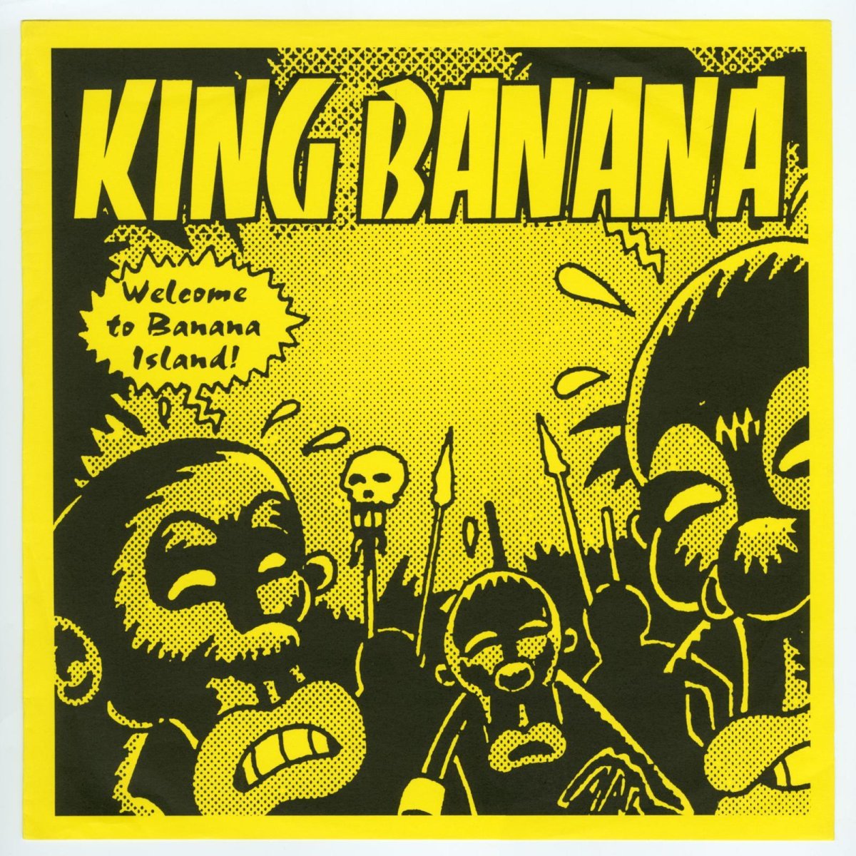 画像1: King Banana / Welcome To Banana Island [Germany Orig.LP] [12inch | Spirit Of 69]【ユーズド】 (1)