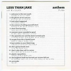 画像4: 【日本盤】Less Than Jake / Anthem [JPN Orig.LP][CD | Warner Music Japan]【ユーズド】 (4)